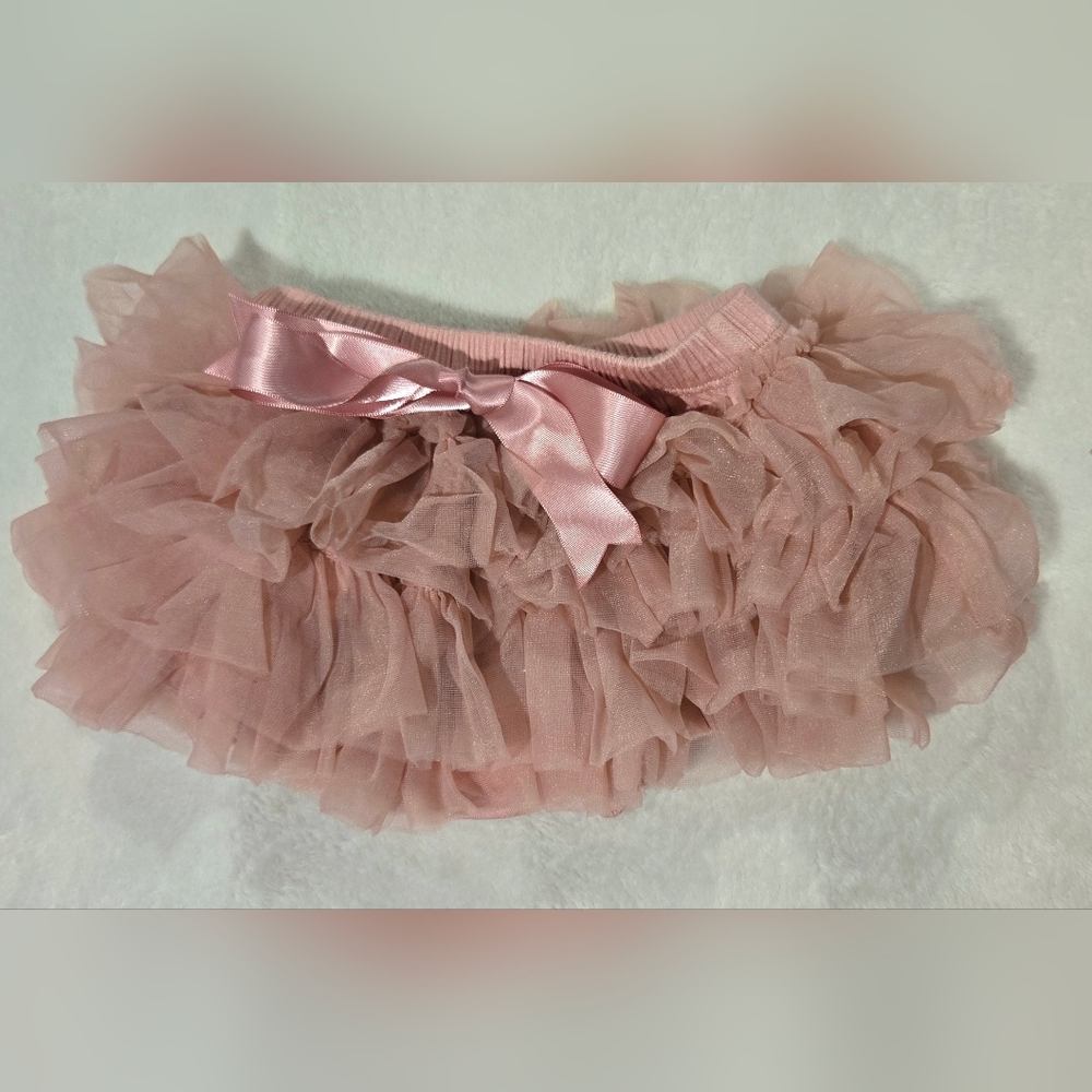 Dusty Pink Tulle Diaper Cover